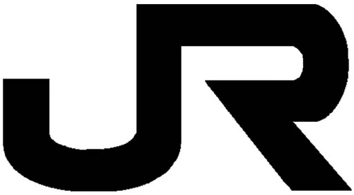 Neutrales Loge der Japan Railways (JR)