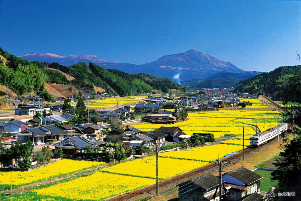 Abbildung ländliches Japan
