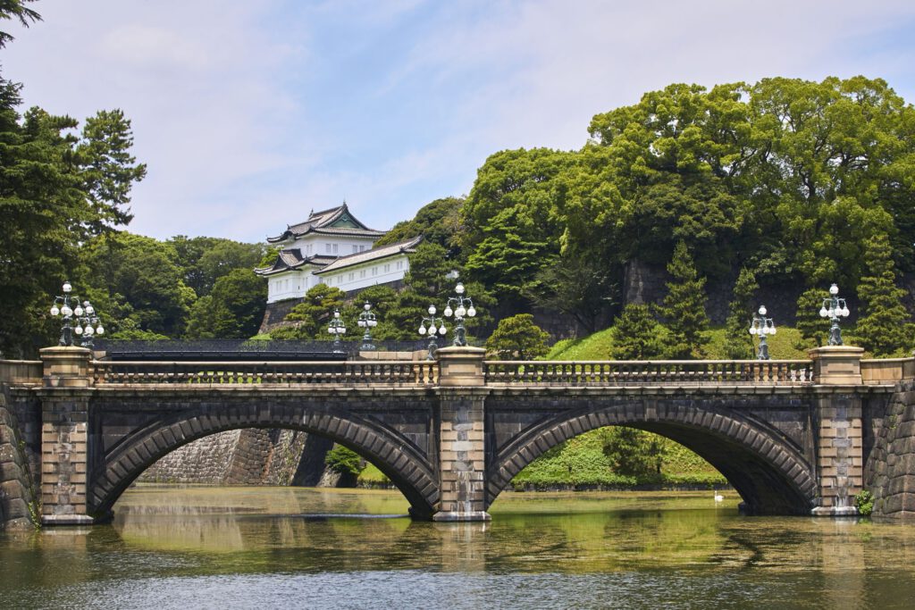 Seimon-Brücke, kaiserlicher Palast in Tōkyō
