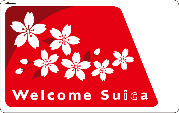 Abbildung einer Welcome Suica IC-Karte
